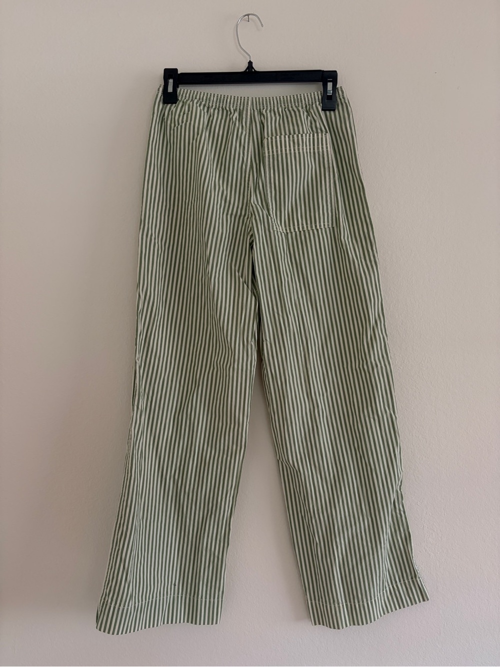 Urban Outfitters BDG Green and White Striped Wide-Leg Pants - Picture 7 of 9